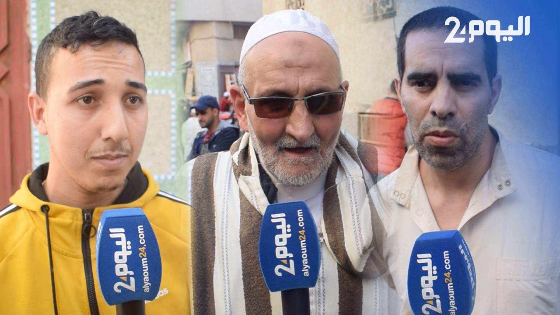 تفاصيل محاولة ذبح إمام في طنجة عند الفجر..شهود: انقض عليه بسكين و"كتفناه" -فيديو