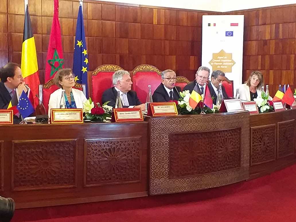 المجلس الأعلى للسلطة القضائية يوقع اتفاقية توأمة مع نظيره البلجيكي