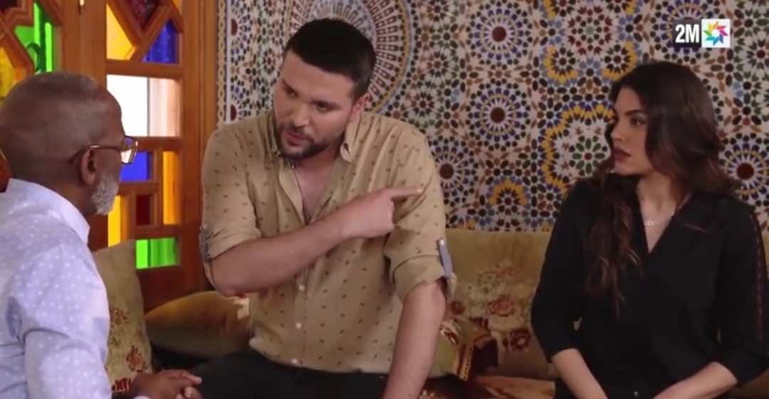 الممثلة التركية "منار" وزوجها "محمود" في سلسلة رمضانية مغربية - فيديو