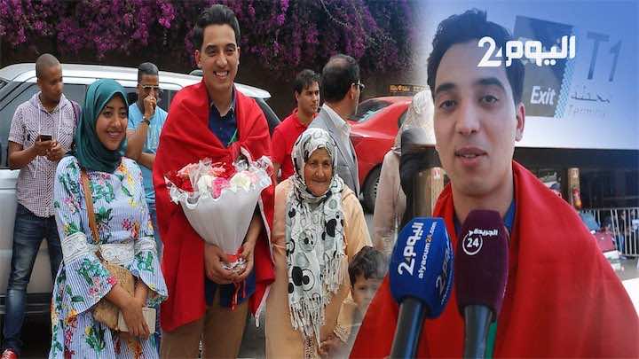 استقبال نجم برنامج "الزمن الجميل" علي مديدي بالزغاريد في المطار ..وهذه رسالته لعشاقه-فيديو