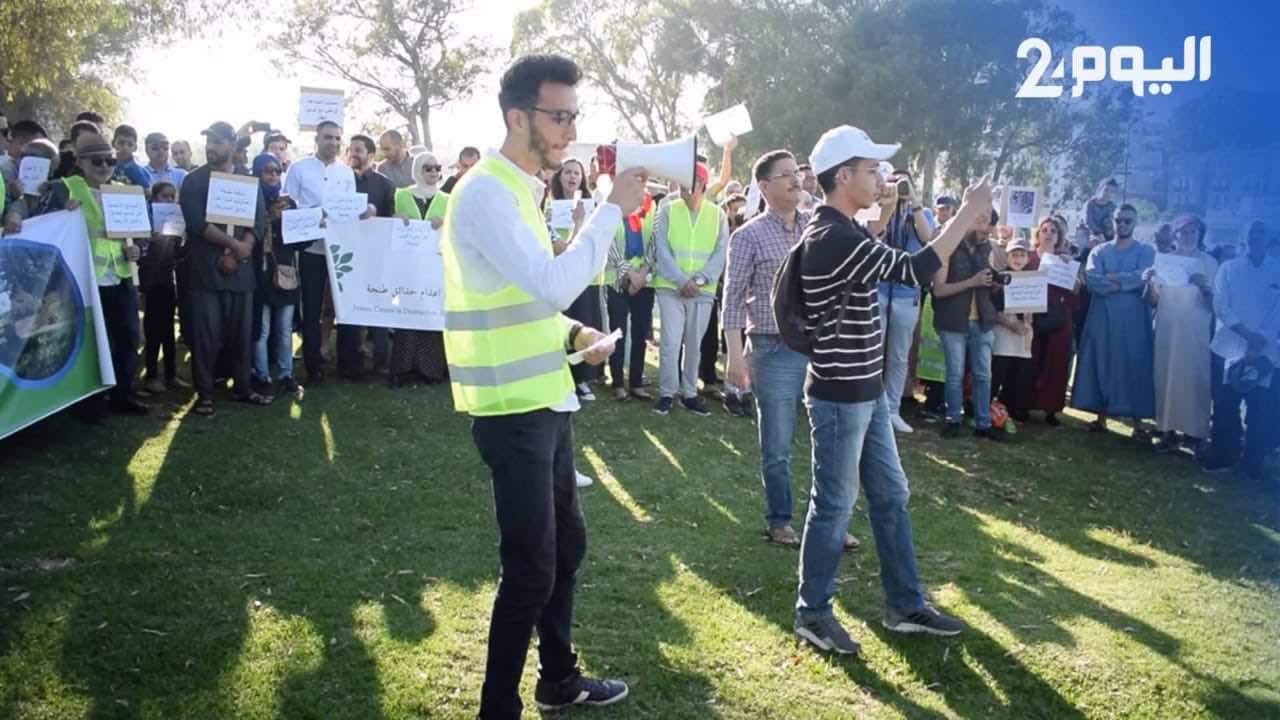 احتجاجات ضد قرار إعدام حدائق المندوبية التاريخية وتحويلها إلى مرآب-فيديو