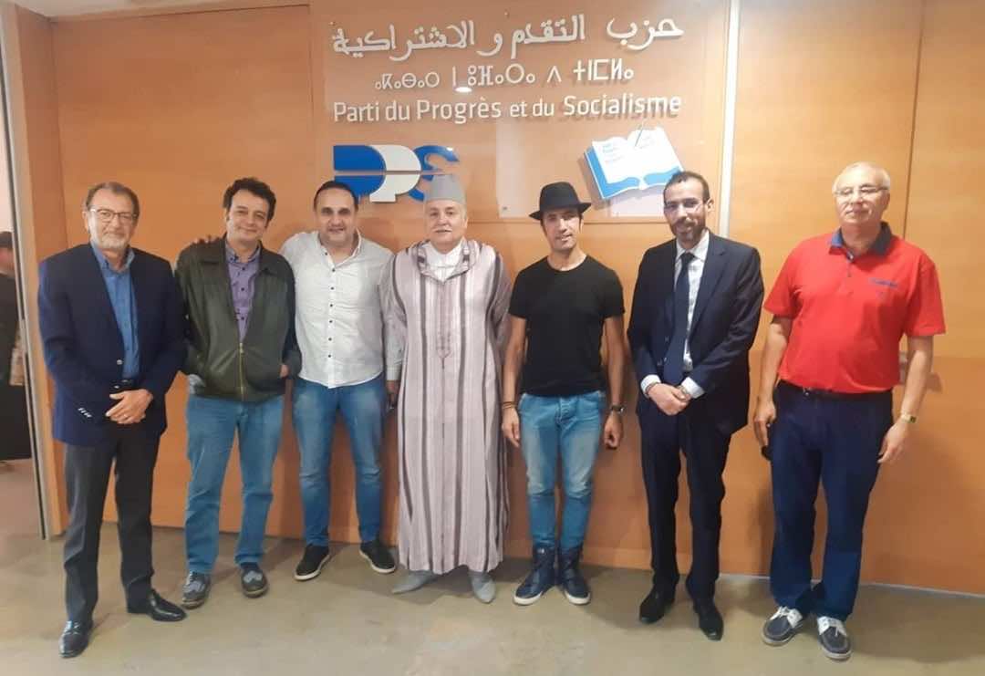 نقابات مهن الفن في ضيافة الرفاق.. بن عبد الله يستقبل الفنانين