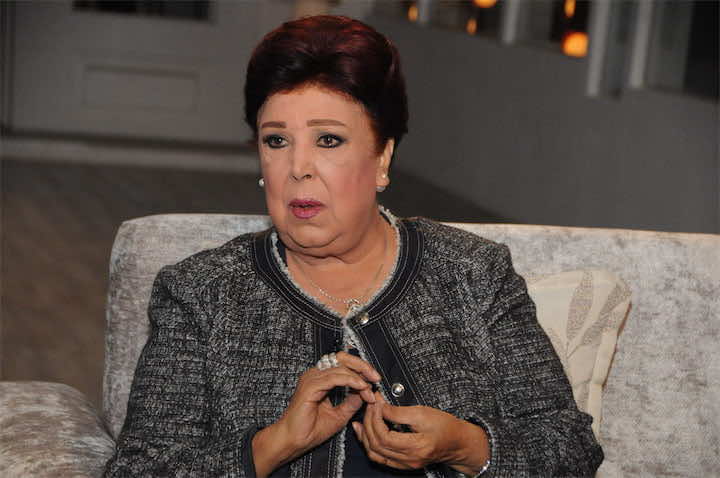 النجمة رجاء الجداوي تصاب بجلطة دماغية
