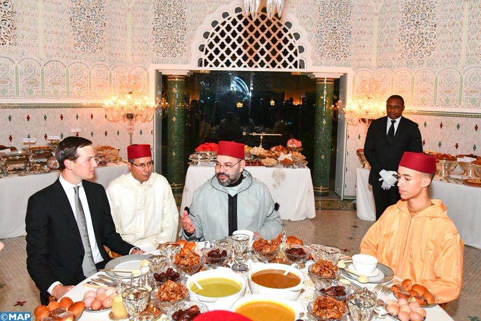 صهر ترامب على مائدة إفطار الملك محمد السادس -صورة-