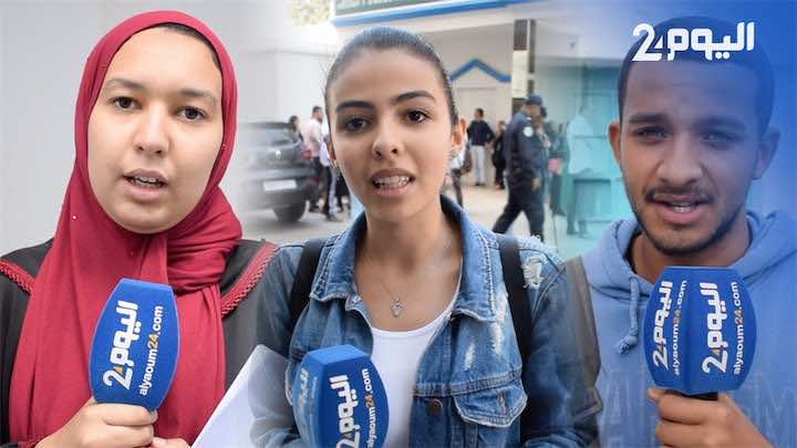 تلاميذ الباكالوريا من طنجة يشتكون من كثرة الأوراق في الامتحانات ويؤكدون: "هادشي كيدير ستريس"!