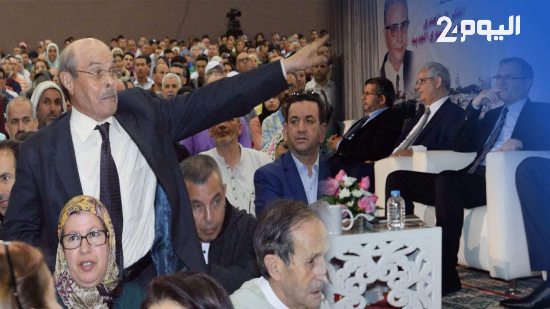 بسبب شعار الحمامة.. استقلالي ينتقض في وجه نزار بركة -فيديو