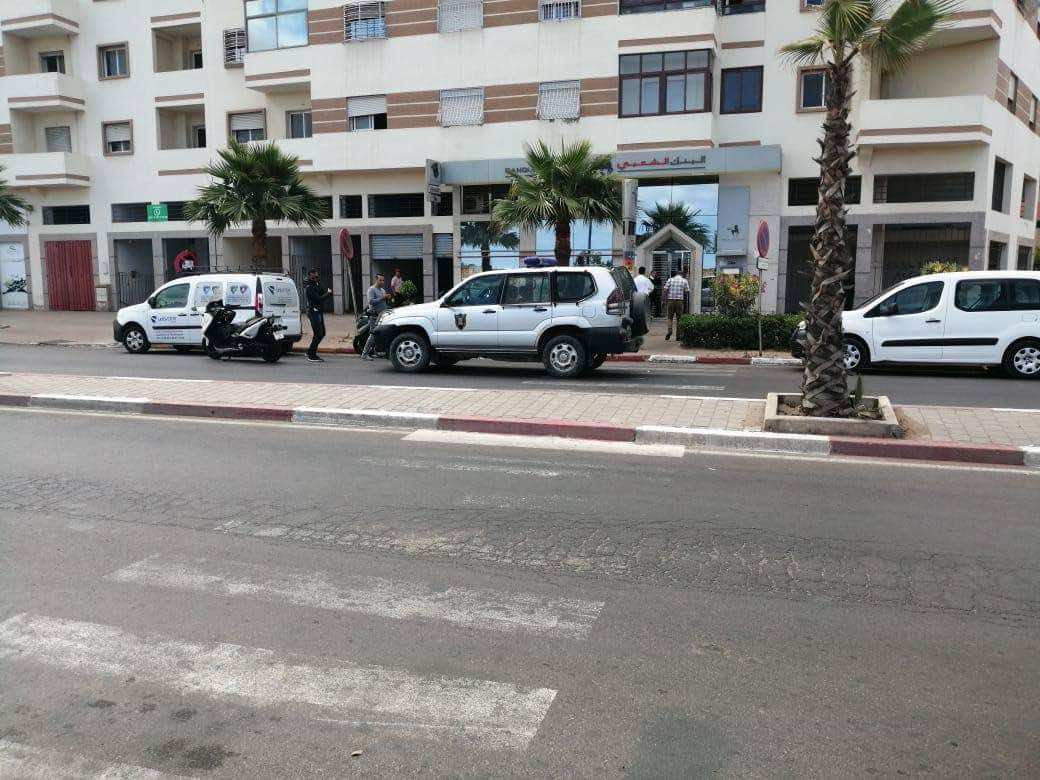 عاجل...السطو على وكالة بنكية ضواحي البيضاء