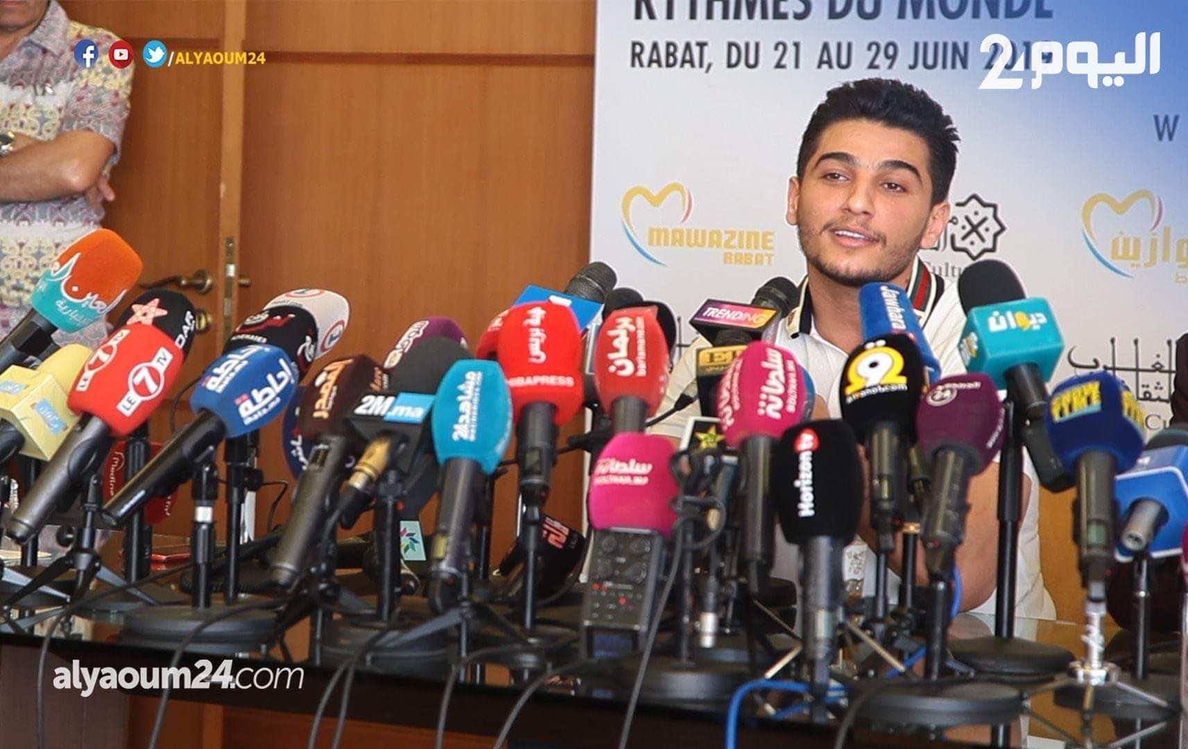 موازين.. عساف يُشيد بدور الملك في نصرة القضية الفلسطينية -فيديو