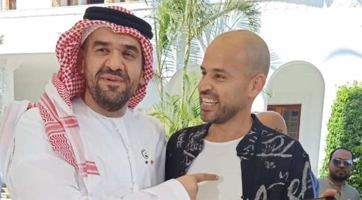 موازين.. لقاء لأول مرة بين "أبو" و "الجاسمي" وهذا ما دار بينهما
