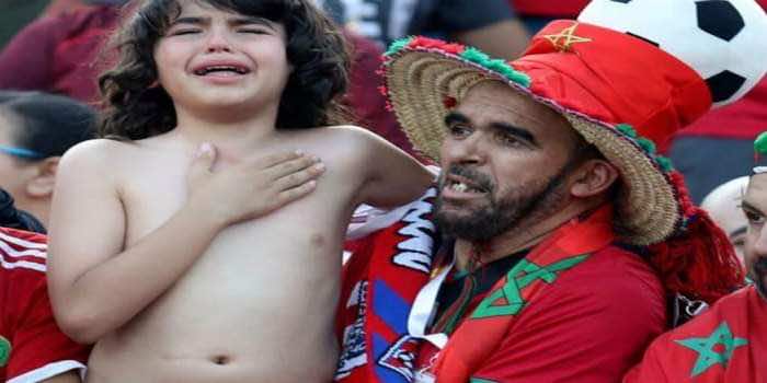 صورة.. الطفل ريان أفضل مشجع في مباراة "الأسود" ضد جنوب إفريقيا