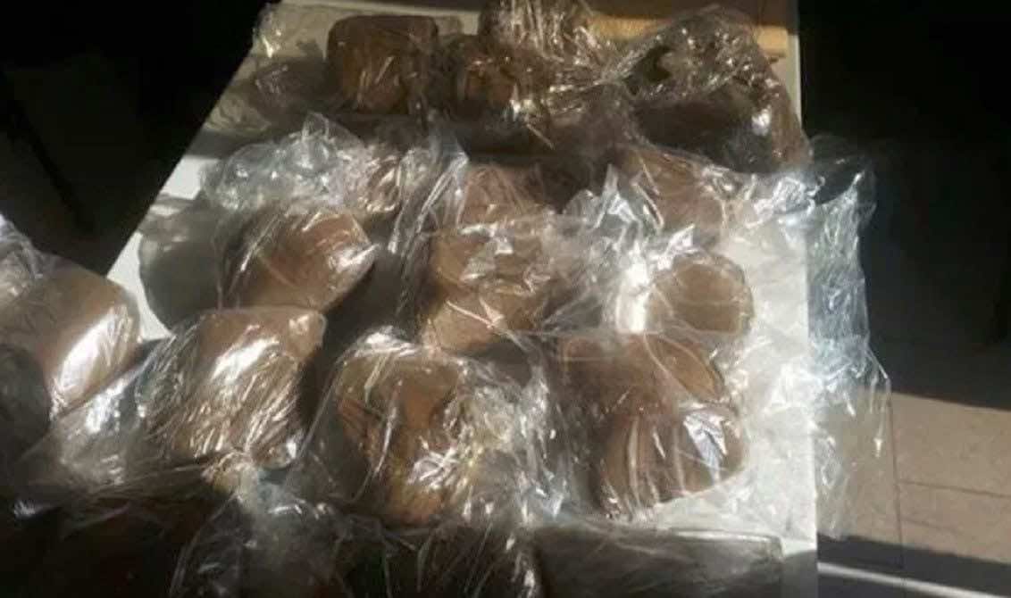العثور على  50 كيلوغرام من "النفحة" معدة للبيع في أرض فلاحية