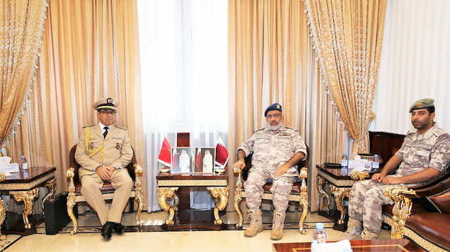 اتصالات عسكرية مع قطر