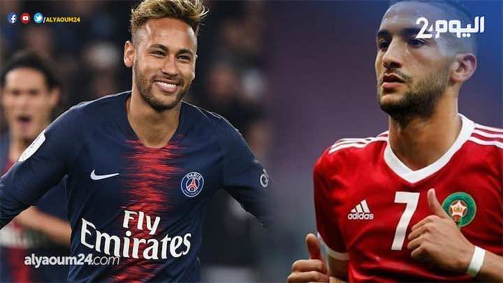البرازيلي نايمار.. طريق زياش للانتقال إلى باريس سان جرمان الفرنسي