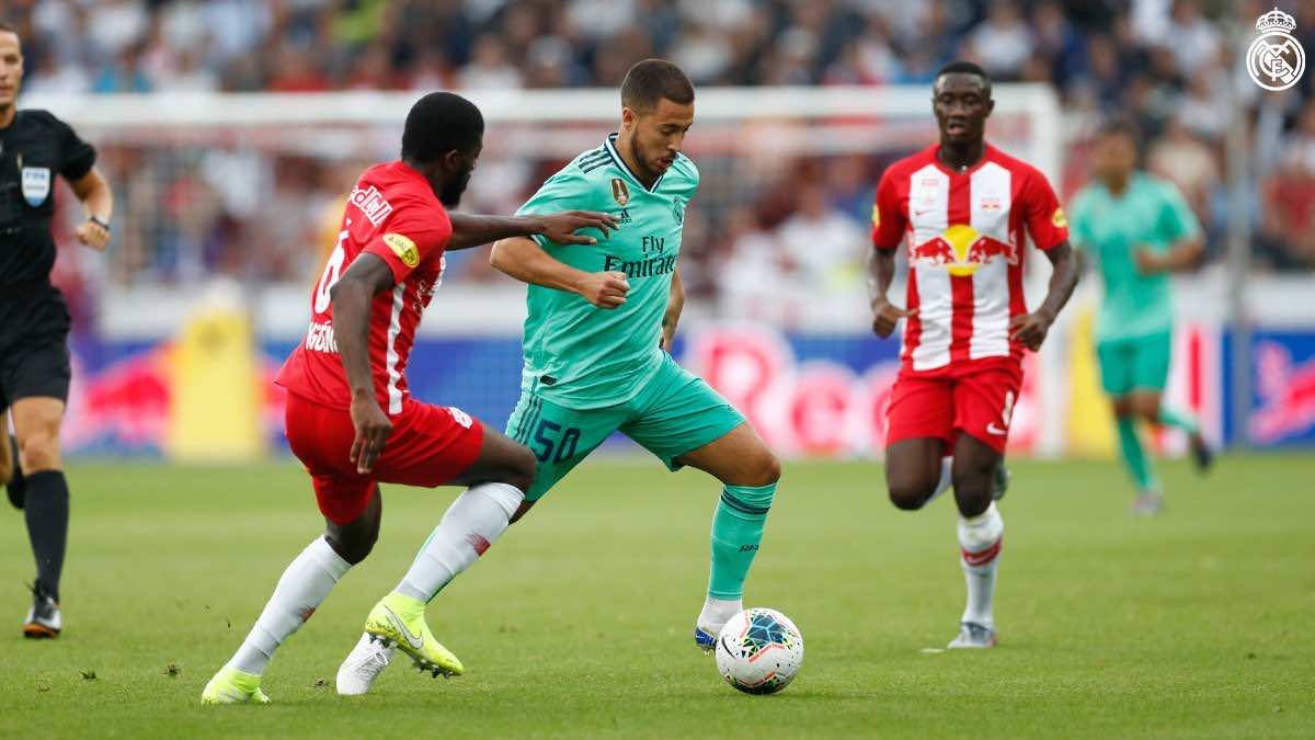 هدف هازار يقود ريال مدريد للفوز على ريد بول سالزبورغ
