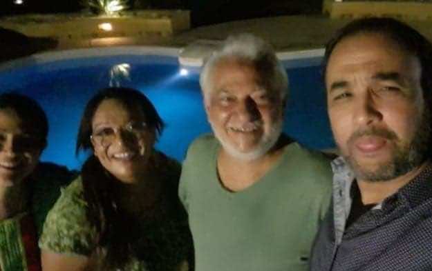 الوالي وأهريش في ضيافة ممثل مصري شهير-فيديو