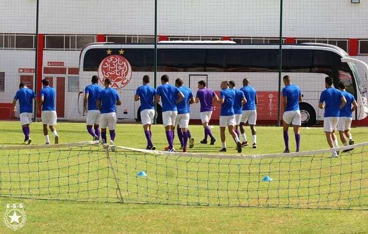 بعد أن "علق" في المغرب.. الوداد يستضيف النجم الساحلي التونسي - صور