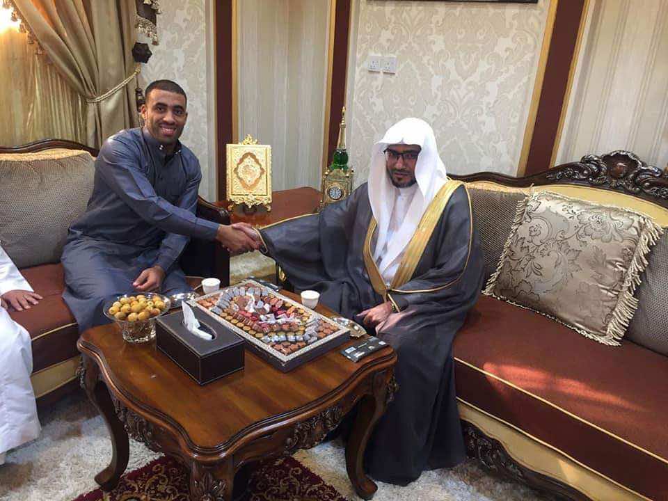 حمد الله في ضيافة الشيخ المغامسي-صور