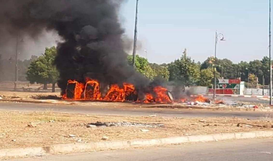 حاويات النفايات تتعرض للحرق في عدد من المدن ونائب عمدة سلا: نحتاج صحوة حضارية - صور