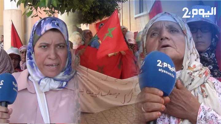 احتجاجات لدوار ضواحي تادلة: معمل "كيطحن" الحجر تسبب لنا في أمراض وتلوث مياه الشرب - فيديو
