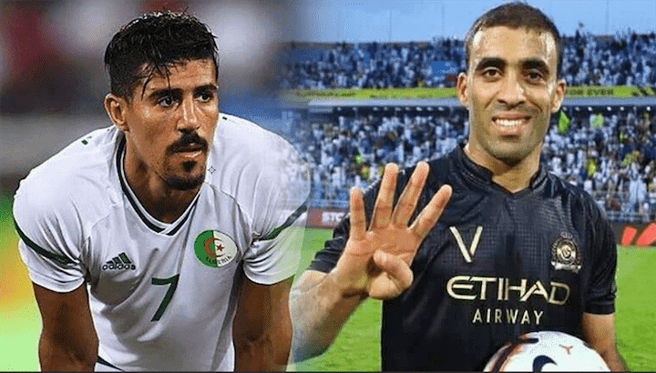 الأرقام ترجح كفة الهداف المغربي على الجزائري.. حمد الله يتحدى بونجاح في قمة "دوري الأبطال"