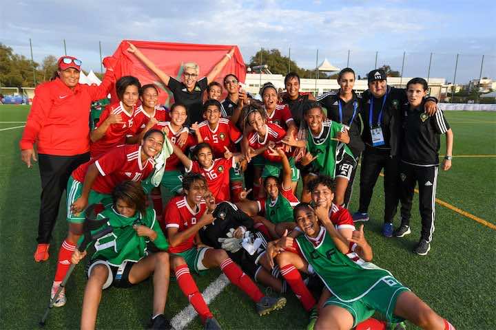 "لبؤات الأطلس" يجددن انتصارهن على الجزائر ويظفرن بالميدالية البرونزية