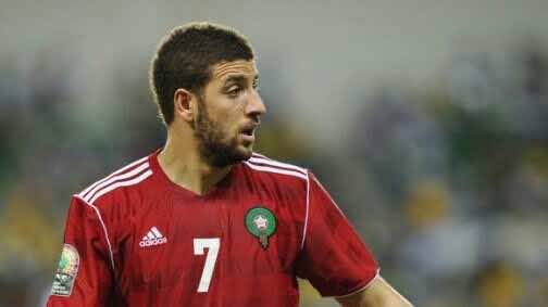 تاعرابت بعد أول حصة تدريبية مع الأسود: "فخور بعودتي مجددا إلى المنتخب"