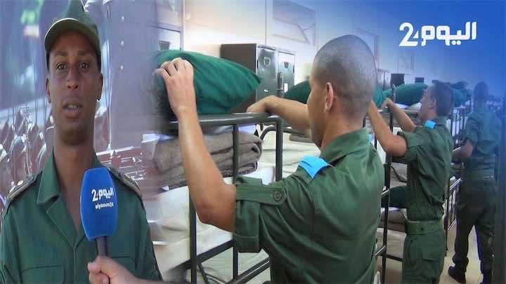 لأول مرة تعرف على كيف يعيش المجندون داخل مركز التجنيد والتكوين في تادلة - فيديو