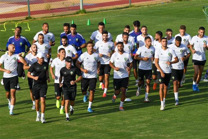 مفتوحة في وجه وسائل الإعلام.. المنتخب الوطني يخوض آخر حصة تدريبية قبل لقاء بوركينافاسو