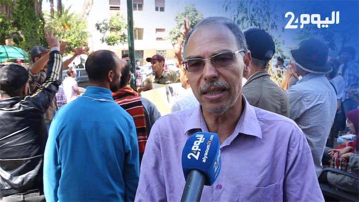 المعطي منجب يعلن عن دخوله في إضراب عن الطعام لمدة 48 ساعة