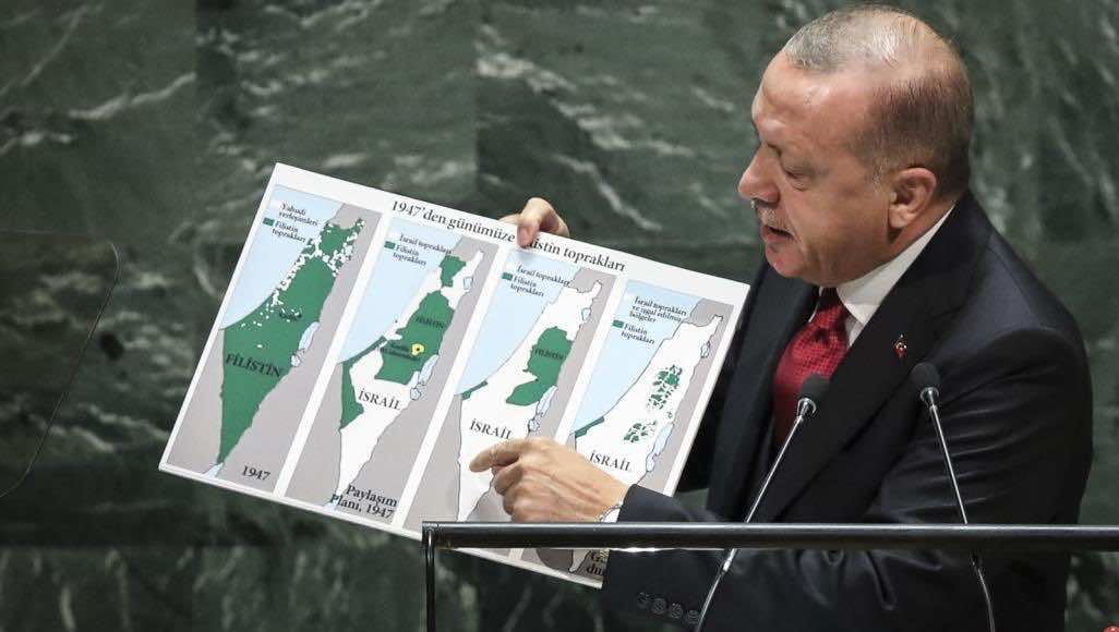 أردوغان بالجمعية العامة: ما فائدة الأمم المتحدة إذا لم تطبق قراراتها المتعلقة بإسرائيل؟ -فيديو