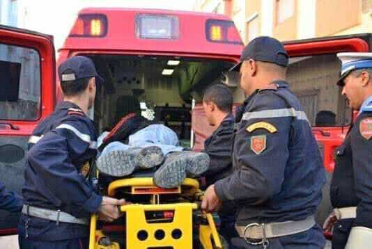 كلميم.. مصرع شخص وإصابة آخرين في حادث انقلاب "طاكسي" كبير 