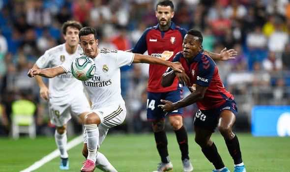 الدوري الإسباني.. ريال مدريد ينفرد بالصدارة بثنائية في شباك أوساسونا