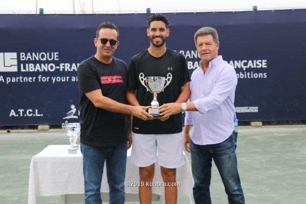 لاعب مغربي يتوج بلقب لبنان الدولي للتنس