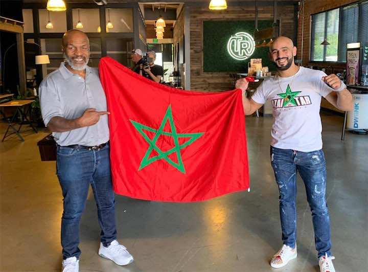 زعيتر رفقة مايكل تايسون .. يخططان لمشاريع في المغرب