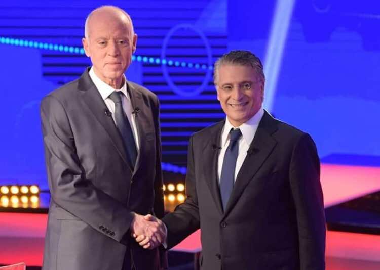قيس السعيد يتصدر الترندات العربية بعد مواجهته لمنافسه القروي في "مناظرة الرئاسيات"