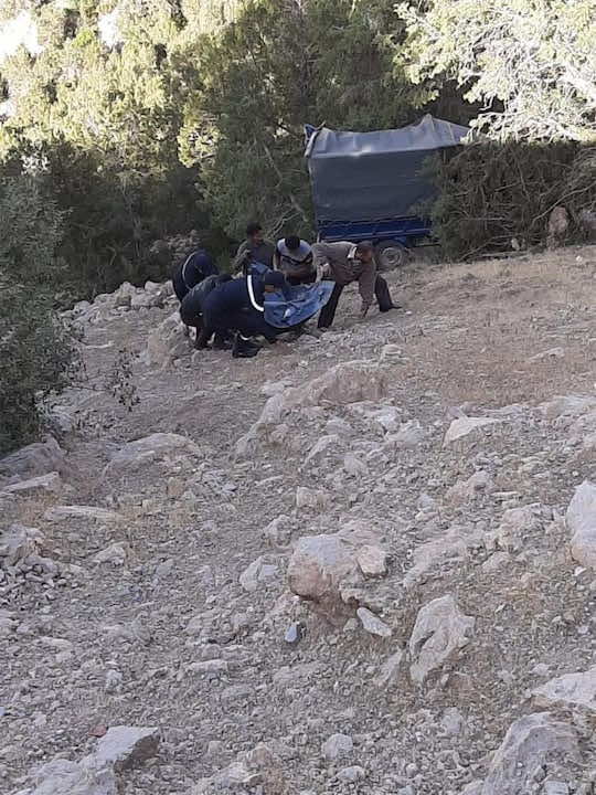 فقد السيطرة عليها.. "تريبورتور" يتسبب في مصرع أربعيني وإصابة مرافقه