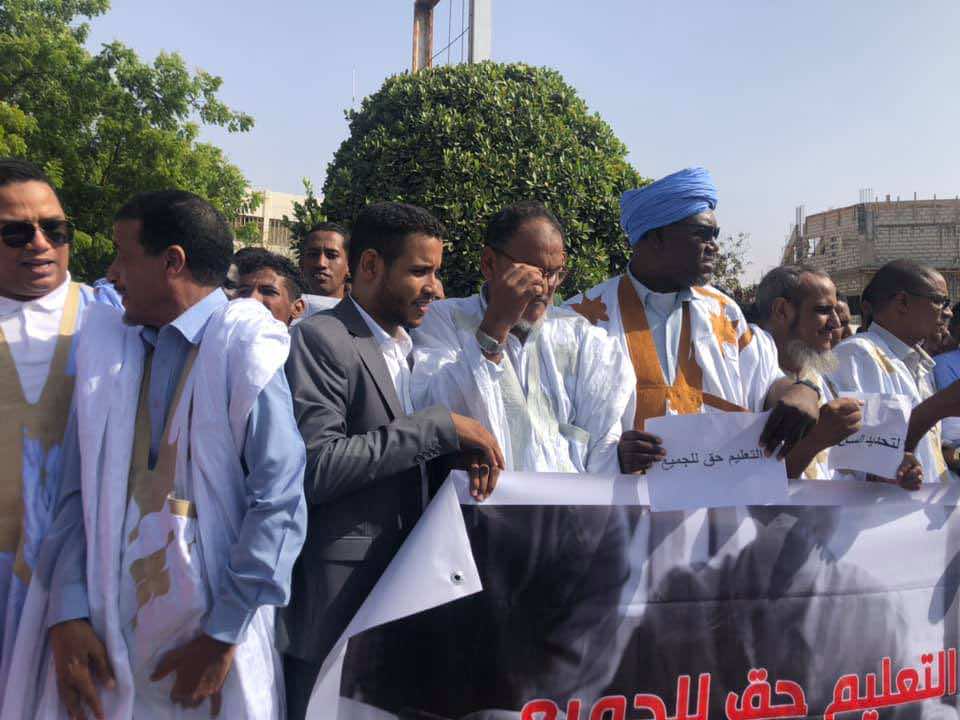 رياح الاحتجاجات تتوسع في المنطقة المغاربية..منع الطلبة تشعل الاحتجاجات في موريتانيا