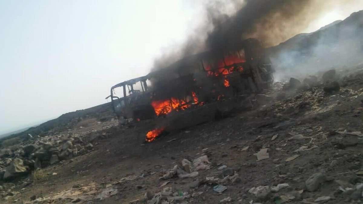 حريق يلتهم حافلة لنقل المسافرين ضواحي أكادير.. كاد يتسبب في كارثة