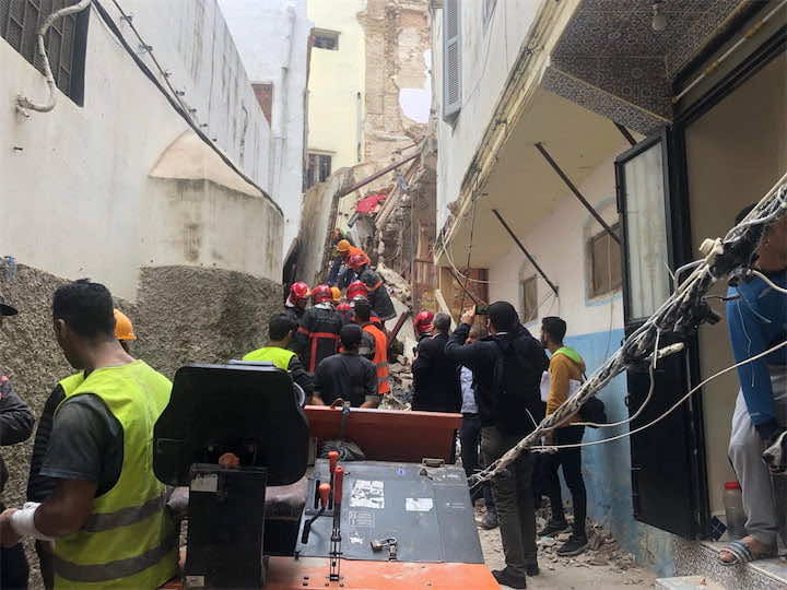 عاجل... انهيار منزل في المدينة القديمة في طنجة- التفاصيل