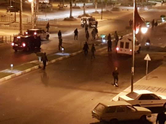 القضاء يوزع سبع سنوات سجنا على المتورطين في أحداث شغب العيون ليلة نهاية “الكان”