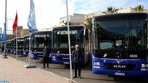 بلدية آسفي تخرج لجنة تتبع صفقة النقل الحضري إلى الوجود