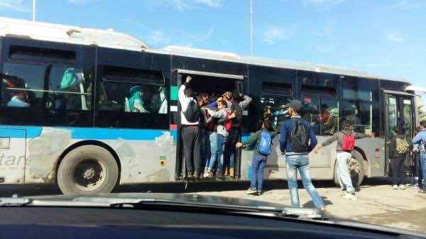 رعب داخل حافلة للركاب في الجديدة.. تكسير وفوضى واعتداء على مراقب