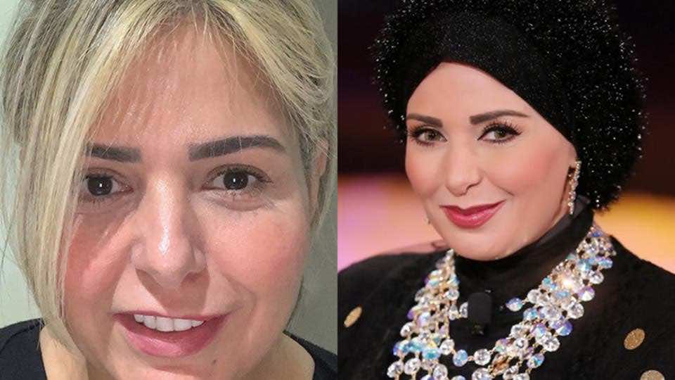 النجمة المصرية صابرين تتخلى عن غطاء الرأس