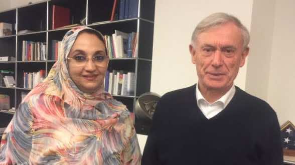 بعد أشهر من استقالته من منصب المبعوث الأممي للصحراء المغربية.. كوهلر يستقبل الانفصالية أمينتو حيدر