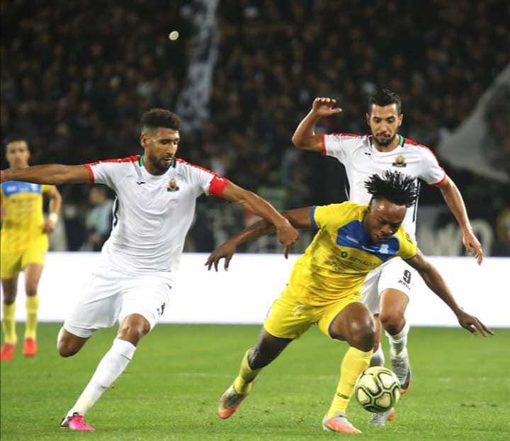 الجيش الملكي يمطر شباك اتحاد طنجة برباعية