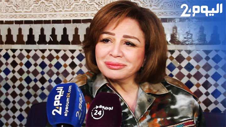 إلهام شاهين: المغاربة يحافظون على الأصالة الفنية.. أغاني الزمن الجميل لا تزال تسمع في الأماكن العامة عكس مصر - فيديو