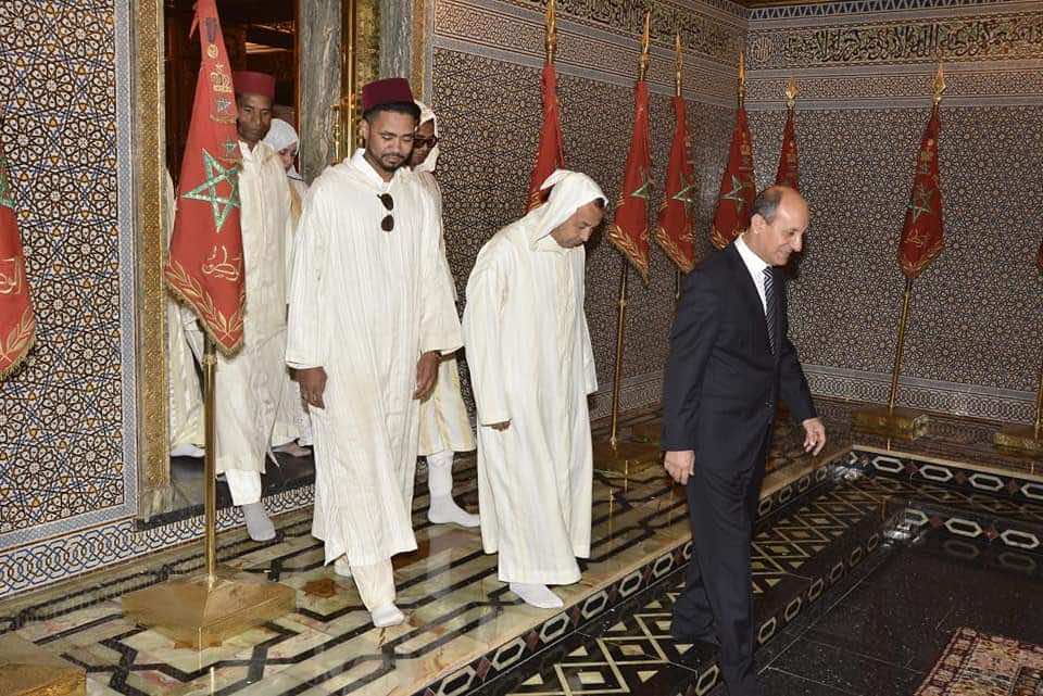 "جدل بعد "استقبال خاص" للبولماني في ضريح محمد الخامس.. وهو يرد: "الله يهدي ما خلق