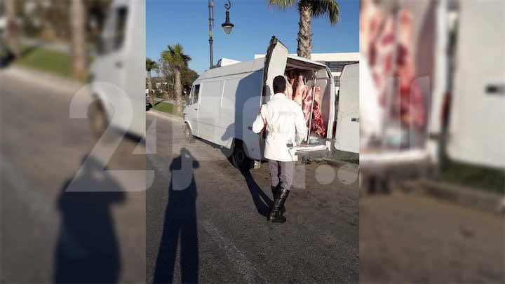 طنجة.. حملة ضد الذبيحة السرية والدرك يحجز كمية كبيرة من اللحوم الحمراء! صوّر