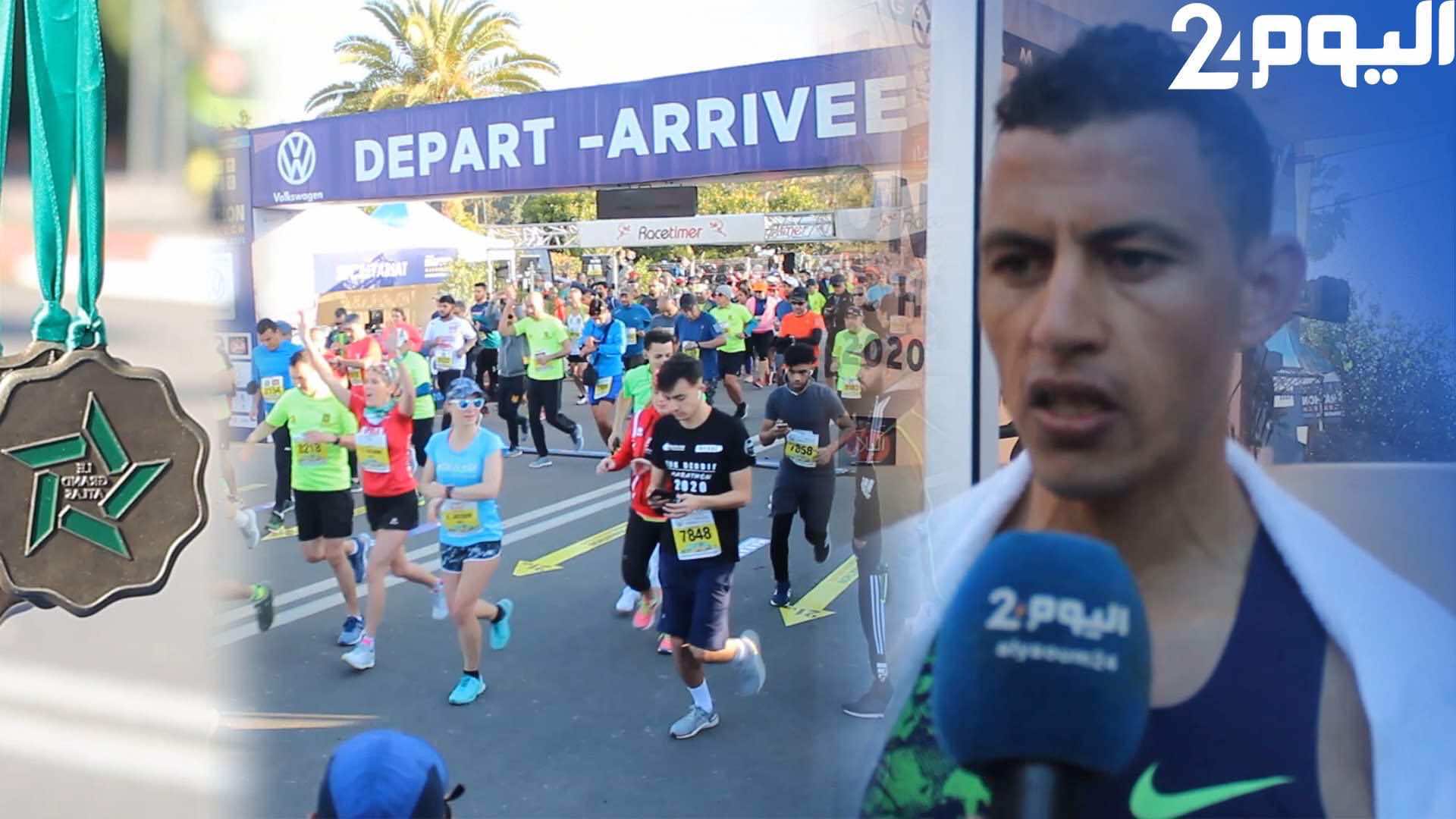 بطل نصف مارطون مراكش بالعربي: أعد المغاربة بمدالية في أولمبياد طوكيو 2020 - فيديو