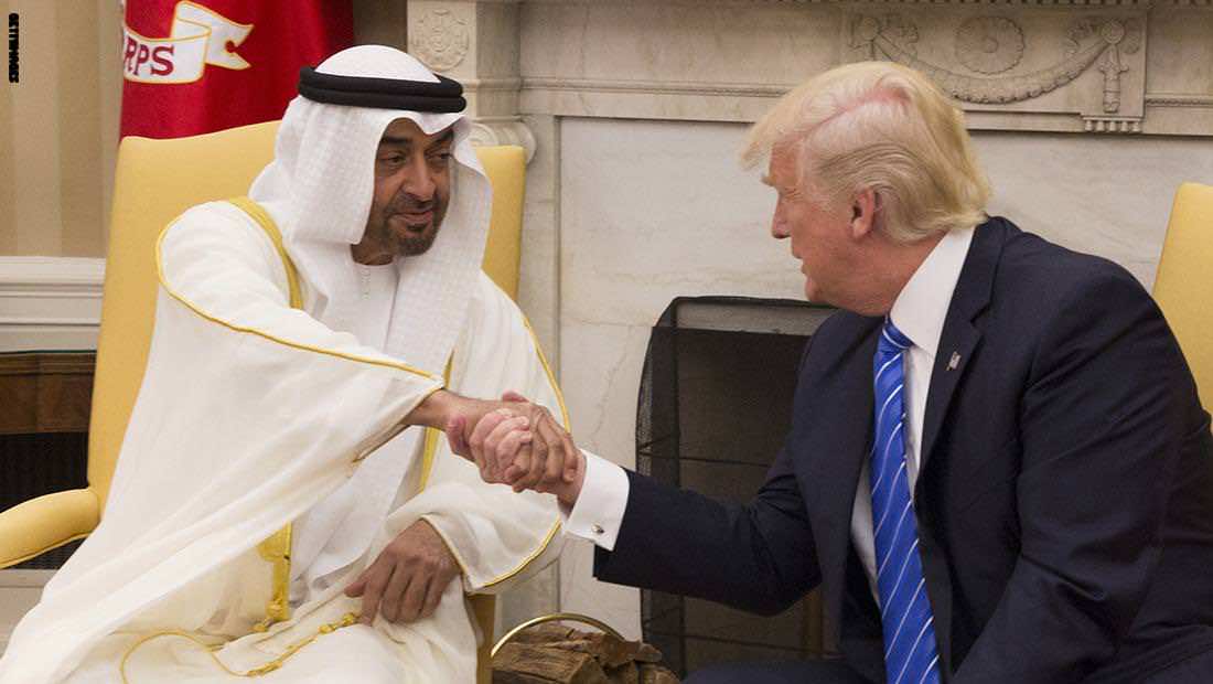 أثناء إعلانه على "صفقة القرن".. ترامب يشكر الإمارات والبحرين وعمان على الدعم